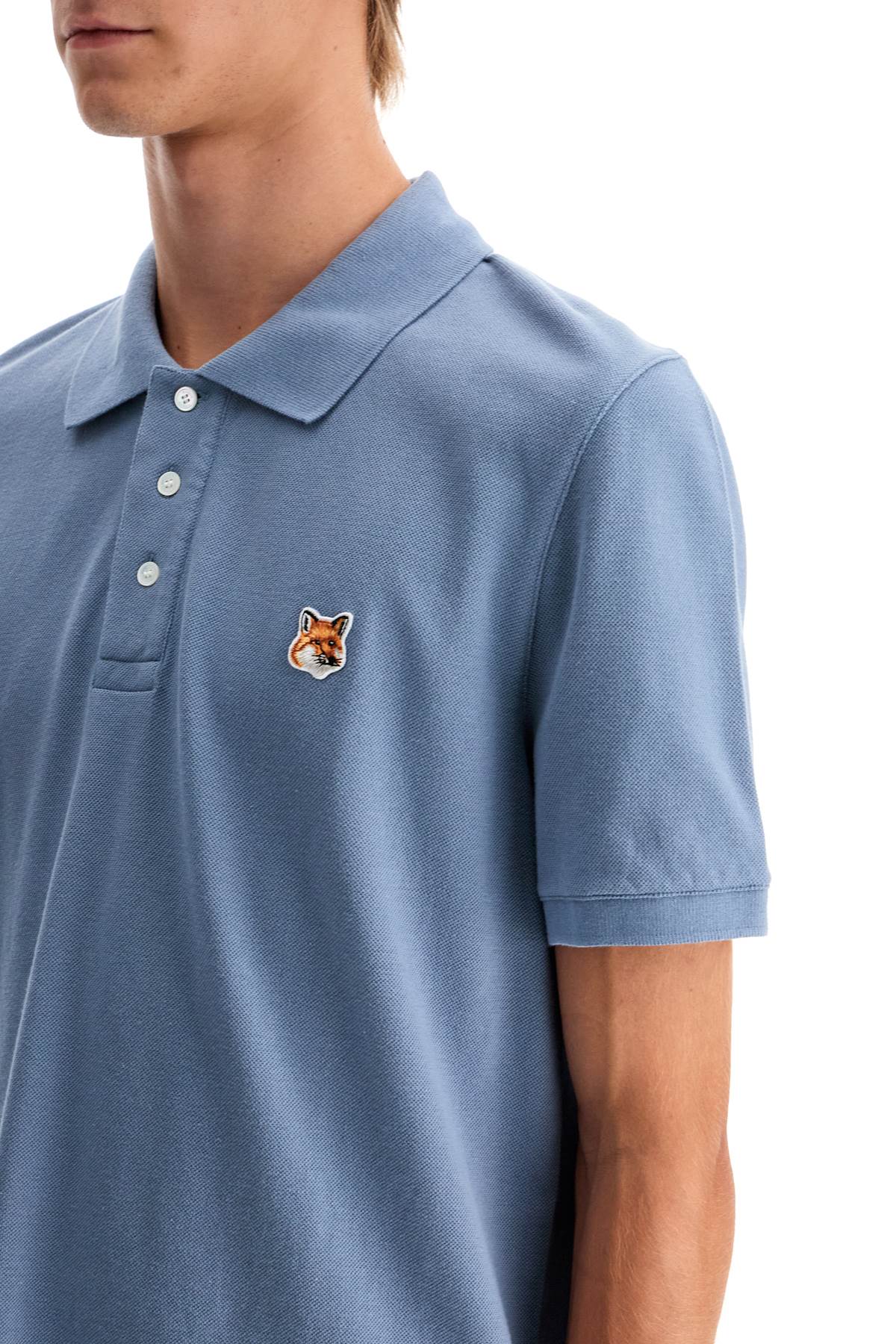 Maison Kitsune 'regular fit fox head polo shirt Topwear Maison Kitsune