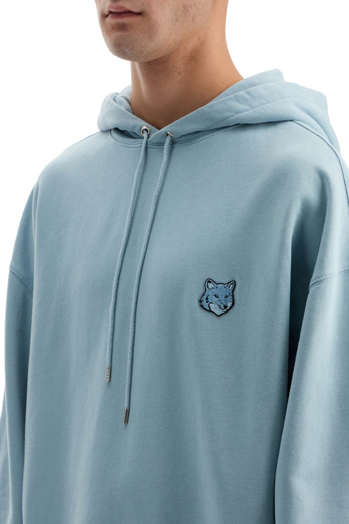 Maison Kitsune bold fox head hooded sweatshirt Topwear Maison Kitsune