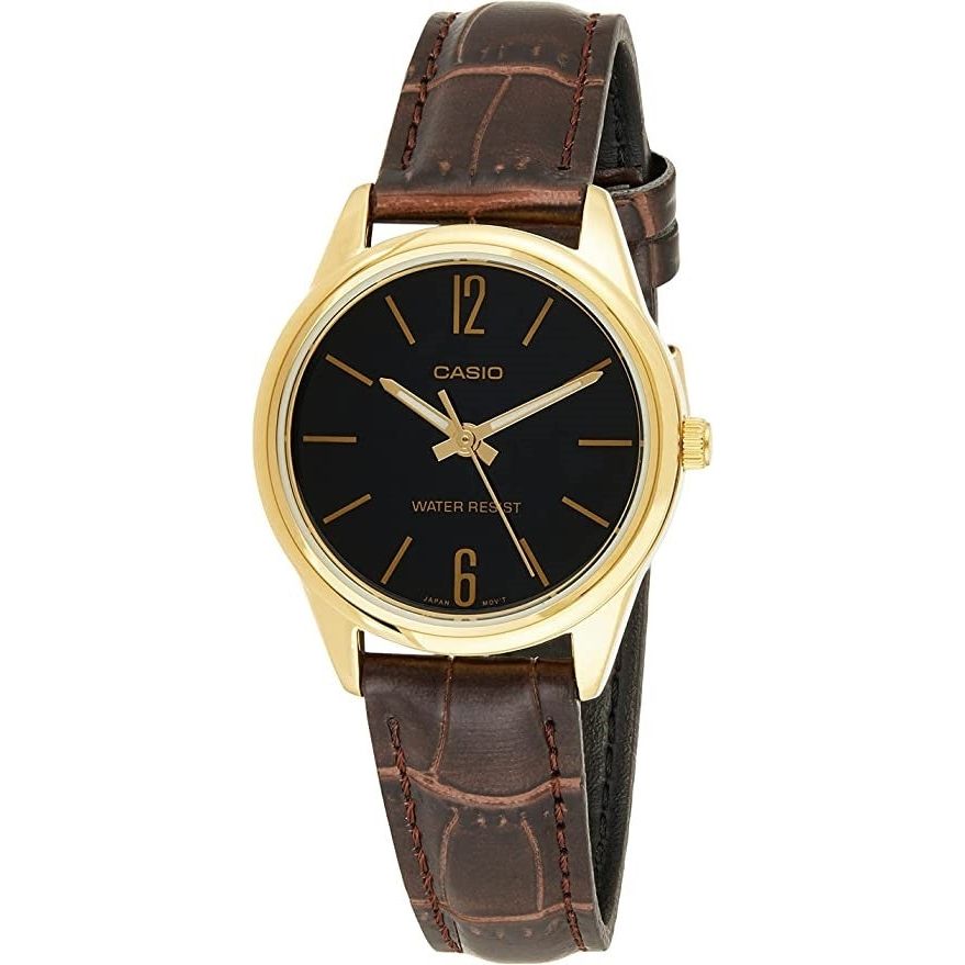 CASIO COLLECTION Mod. ONLY TIME LADY LEATHER - BLACK