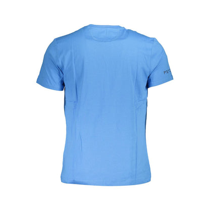 La Martina Blu Cotton Men T-Shirt