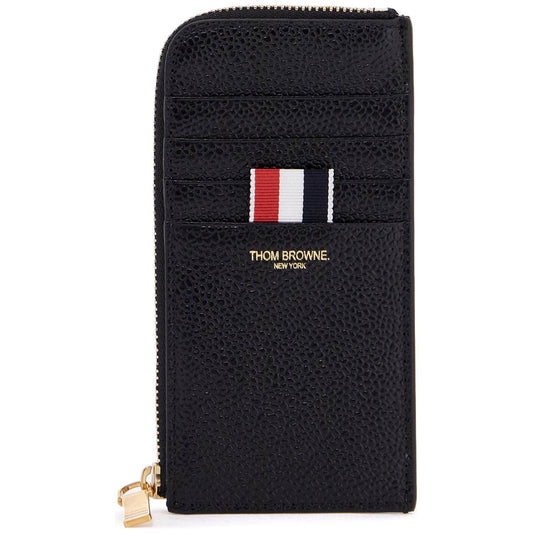 Thom Browne pebble grain leather cardholder