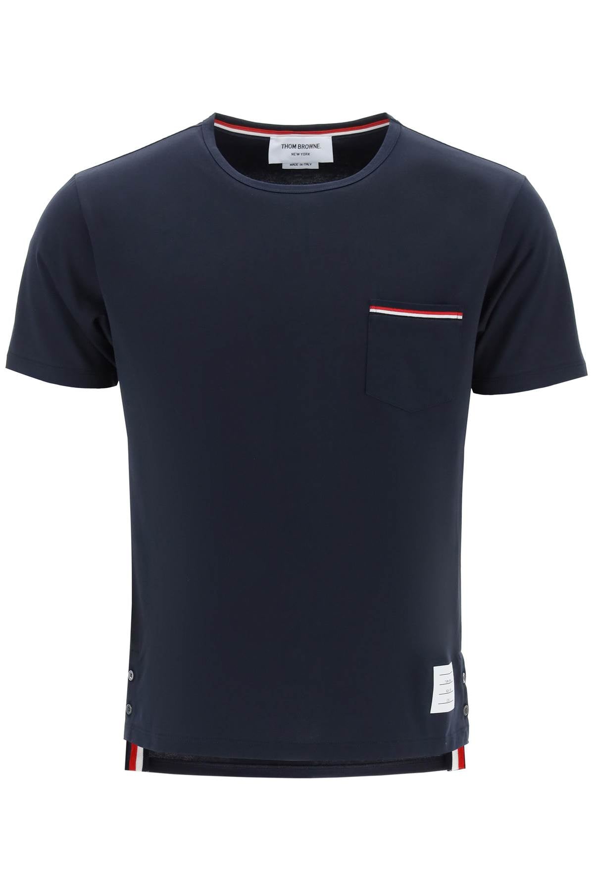 Thom Browne t-shirt con taschino rwb Topwear Thom Browne