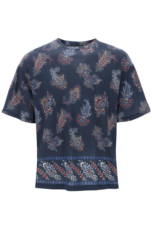 Etro paisley print crewneck t Topwear Etro