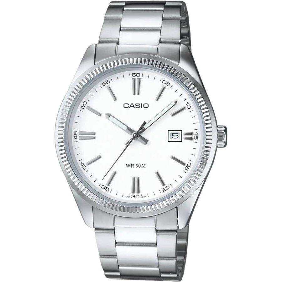 CASIO COLLECTION Mod. DATE - WHITE WATCHES CASIO COLLECTION & VINTAGE