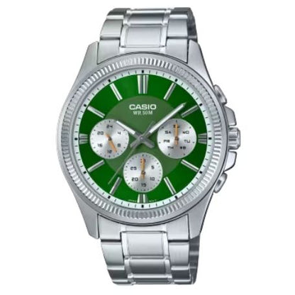 CASIO Mod. DAY DATE MULTIFUNCTION - GREEN