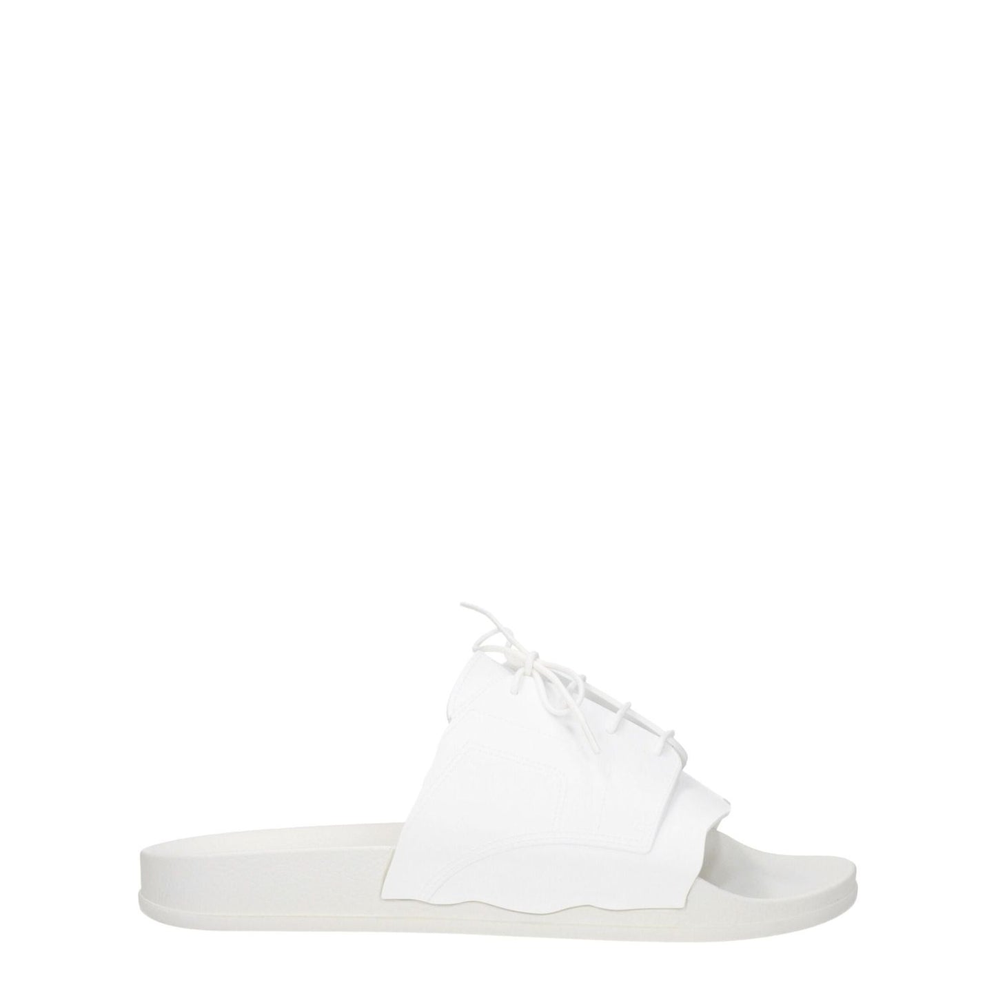 Maison Margiela White Cotton Slippers