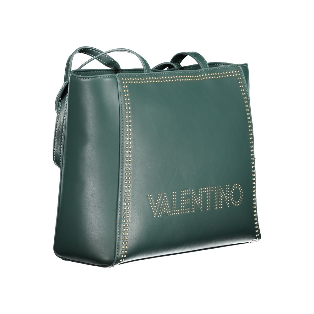 Mario Valentino Verde Poliuretano Woman Shoulder Bag