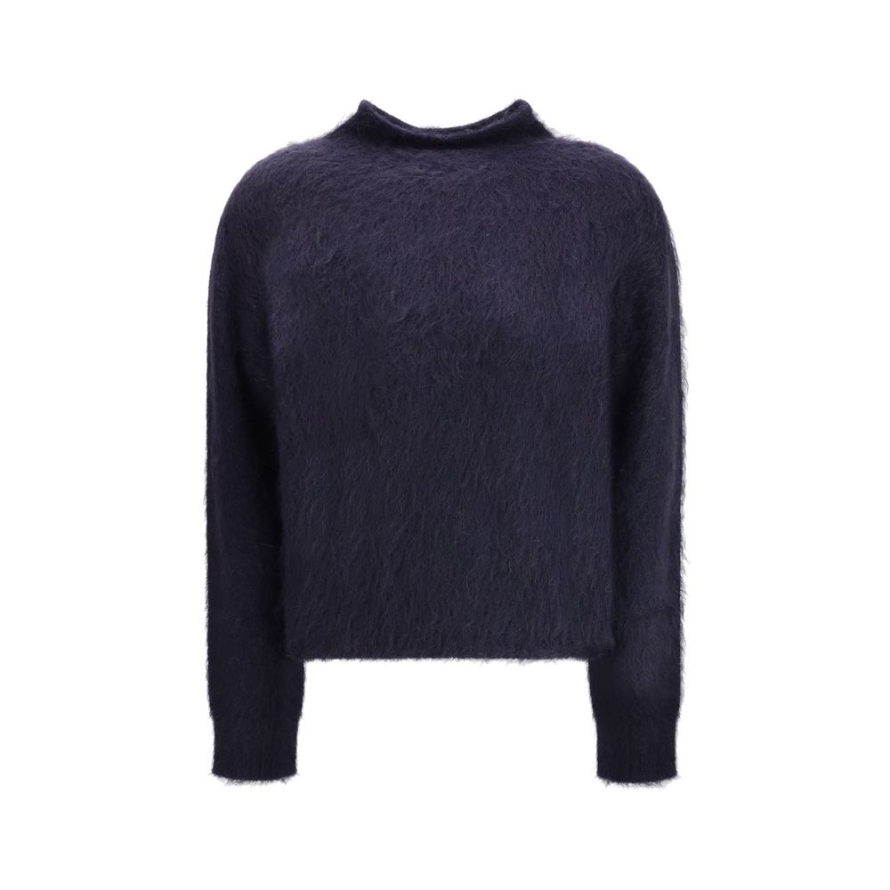 Max Mara Blue Polyamide Sweatshirt