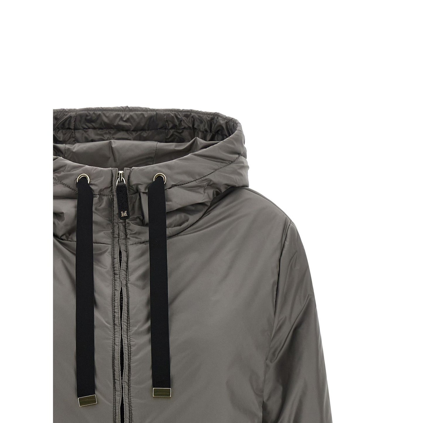 Max Mara Gray Polyester Jacket