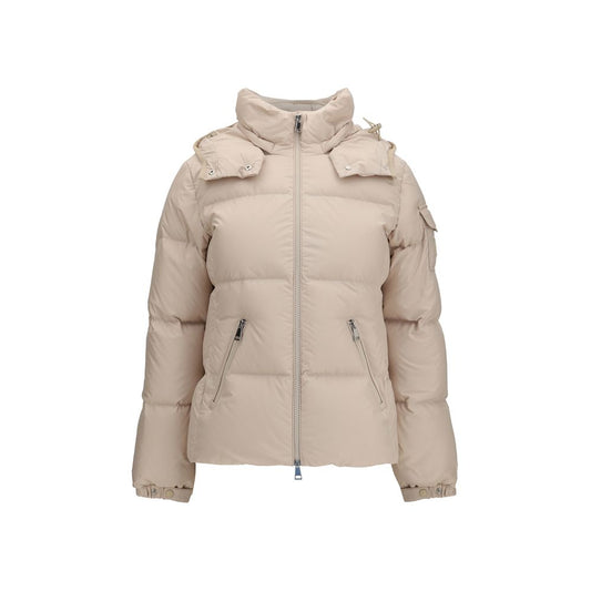 Moncler Beige Goose Down Shell Jacket