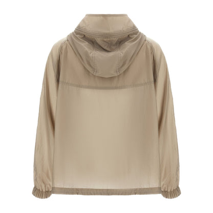 MooRER Beige Polyester Shell Jacket