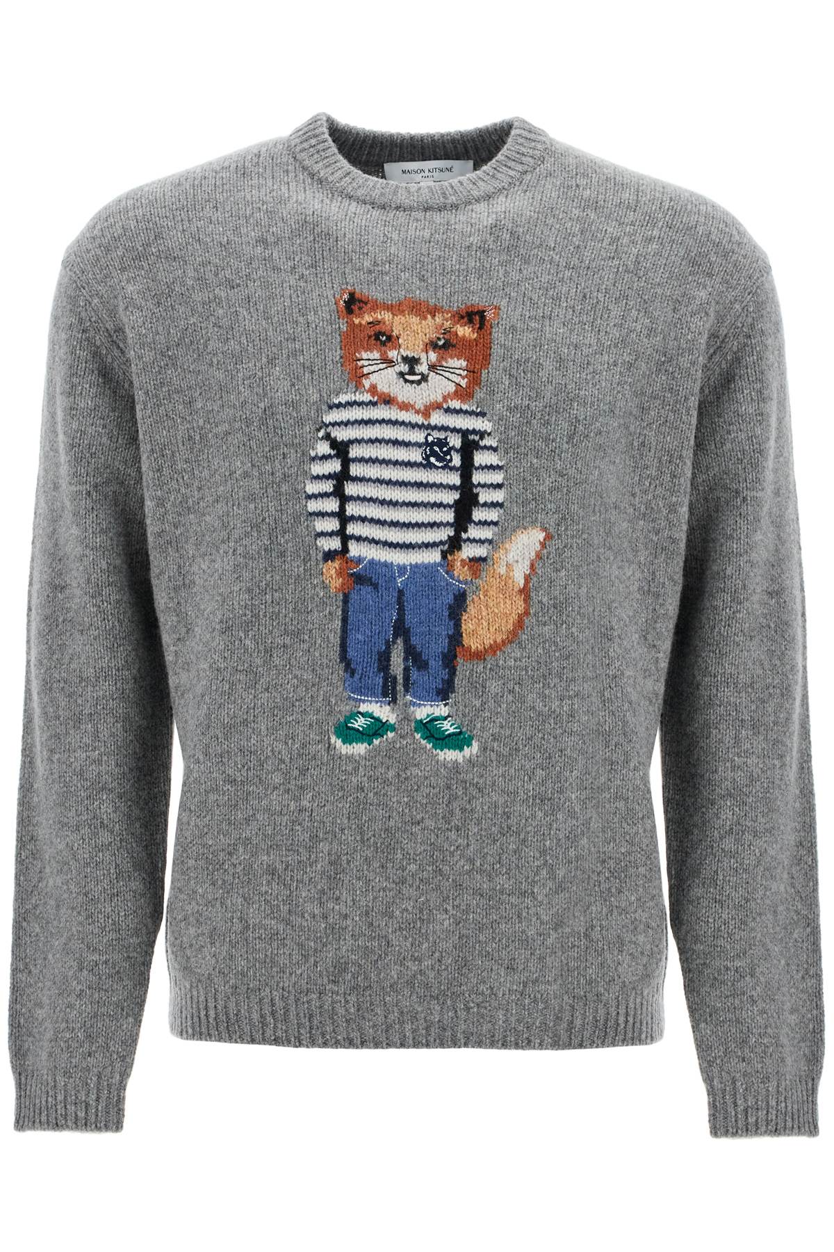 Maison Kitsune sweater in wool Knitwear Maison Kitsune