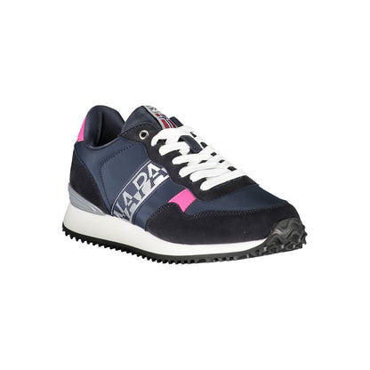 Napapijri Blue Polyester Women Sneaker