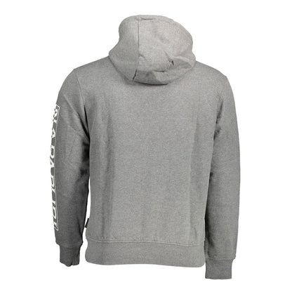 Napapijri Grigio Cotton Men's Sweatshirt