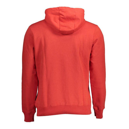 Napapijri Rosso Cotton Men's Sweatshirt