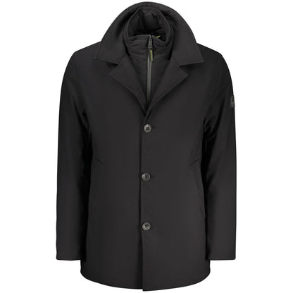 North Sails Black Polyester Men's Jacket 1728,67403481248,Black,Clothing,Jackets & Coats - Clothing,M,Men,New with tags,North Sails,S,Trench Coats - Jackets & Coats - Clothing
