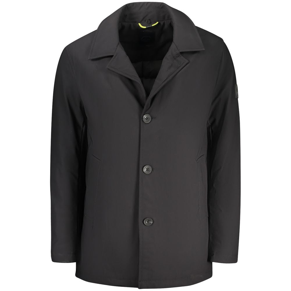 North Sails Black Polyester Men's Jacket 1728,67403481248,Black,Clothing,Jackets & Coats - Clothing,M,Men,New with tags,North Sails,S,Trench Coats - Jackets & Coats - Clothing