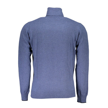 North Sails Blu Poliammide Men Sweater Turtleneck