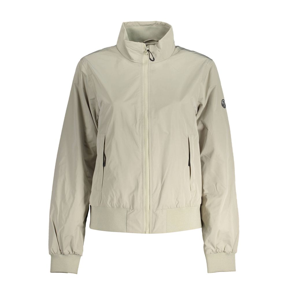 North Sails Grigio Polyester Women Jacket
