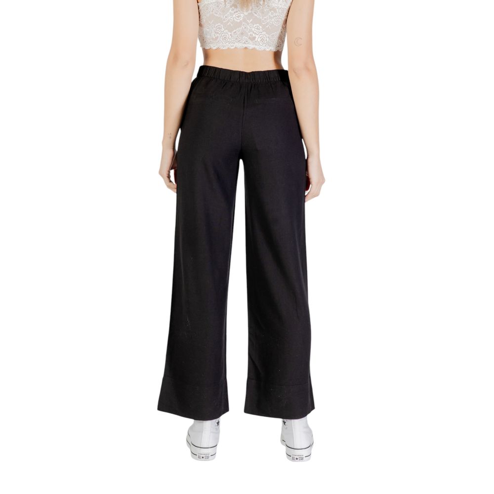 Only Black Viscose Pants