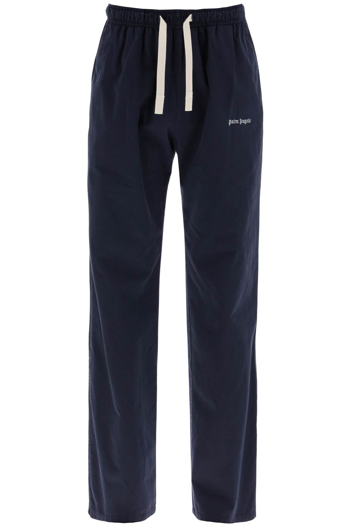 Palm Angels cotton gabardine travel joggers Trousers Palm Angels