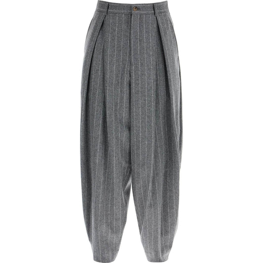 Comme Des Garcons Homme Plus striped wool trousers