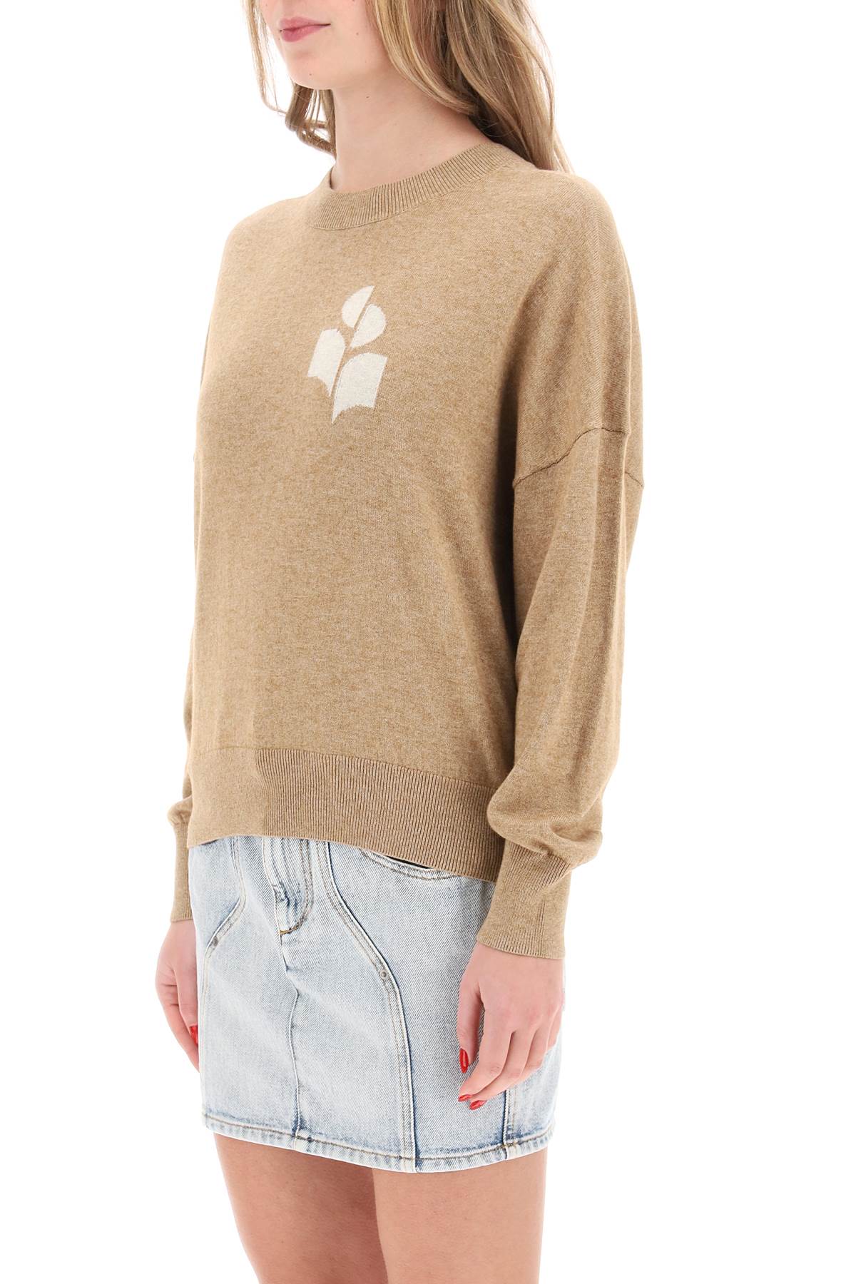 Isabel Marant Etoile marisans sweater with logo intarsia Knitwear Isabel Marant Etoile