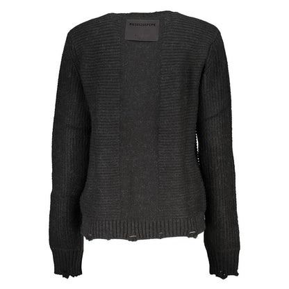 Patrizia Pepe Black Acrylic Women's Sweater