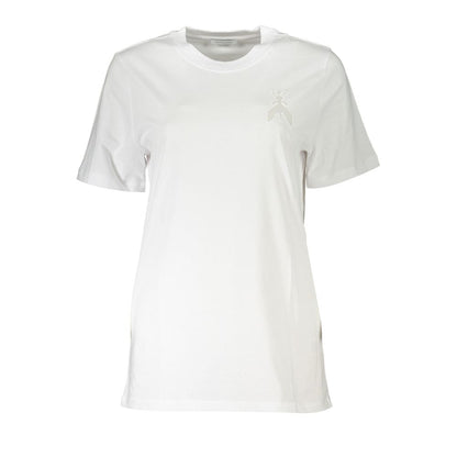 Patrizia Pepe White Organic Cotton Women's T-Shirt