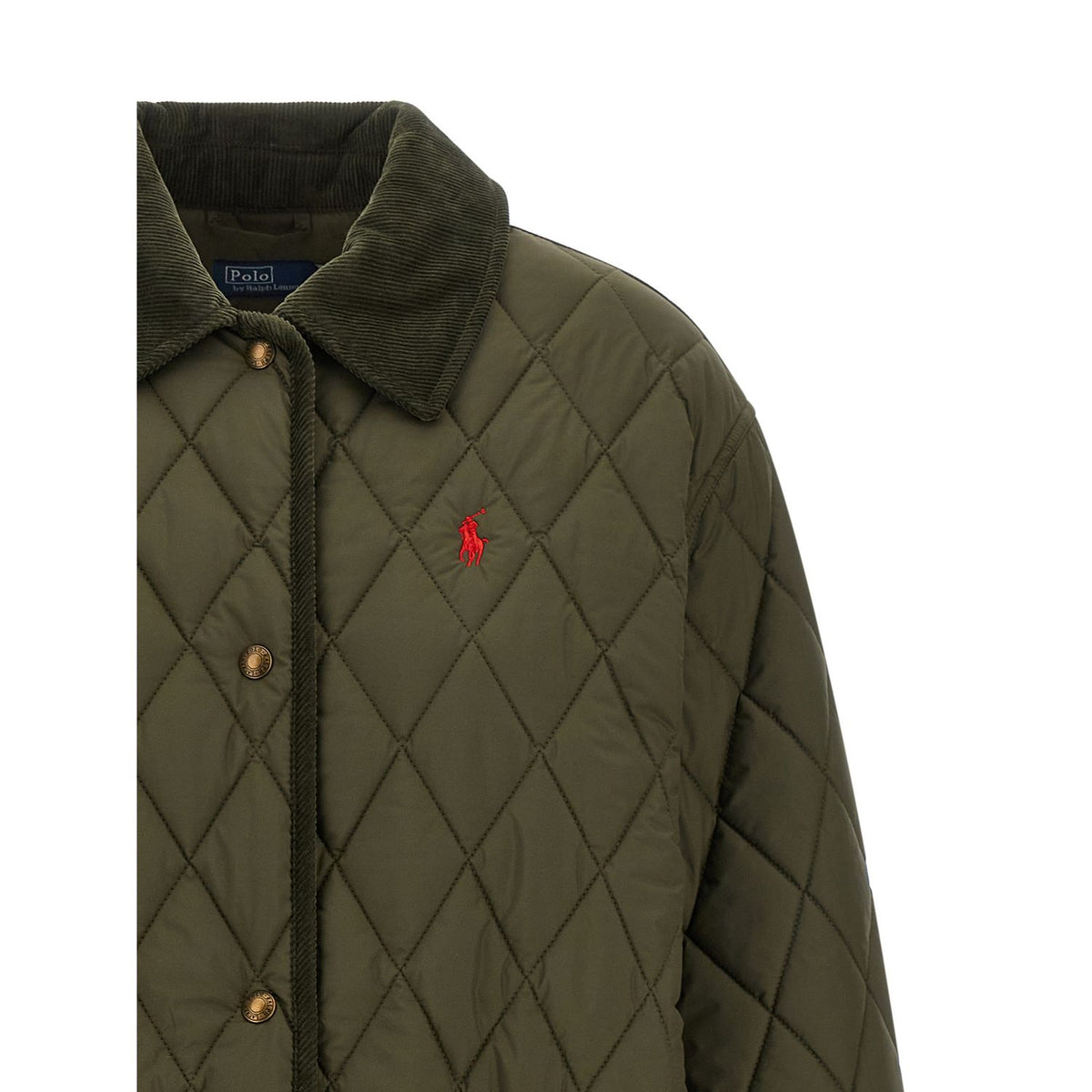 Polo Ralph Lauren Bicolor Polyester Full-Length Jacket