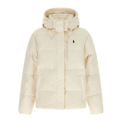 Polo Ralph Lauren White Polyester Full-Length Jacket