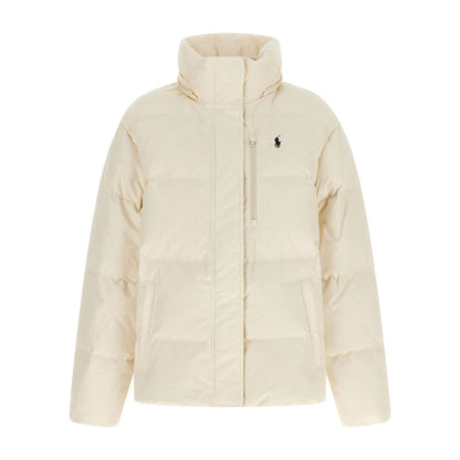 Polo Ralph Lauren White Polyester Full-Length Jacket