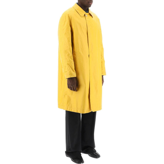 Maison Margiela trench coat in worn-out effect coated cotton Jackets Maison Margiela