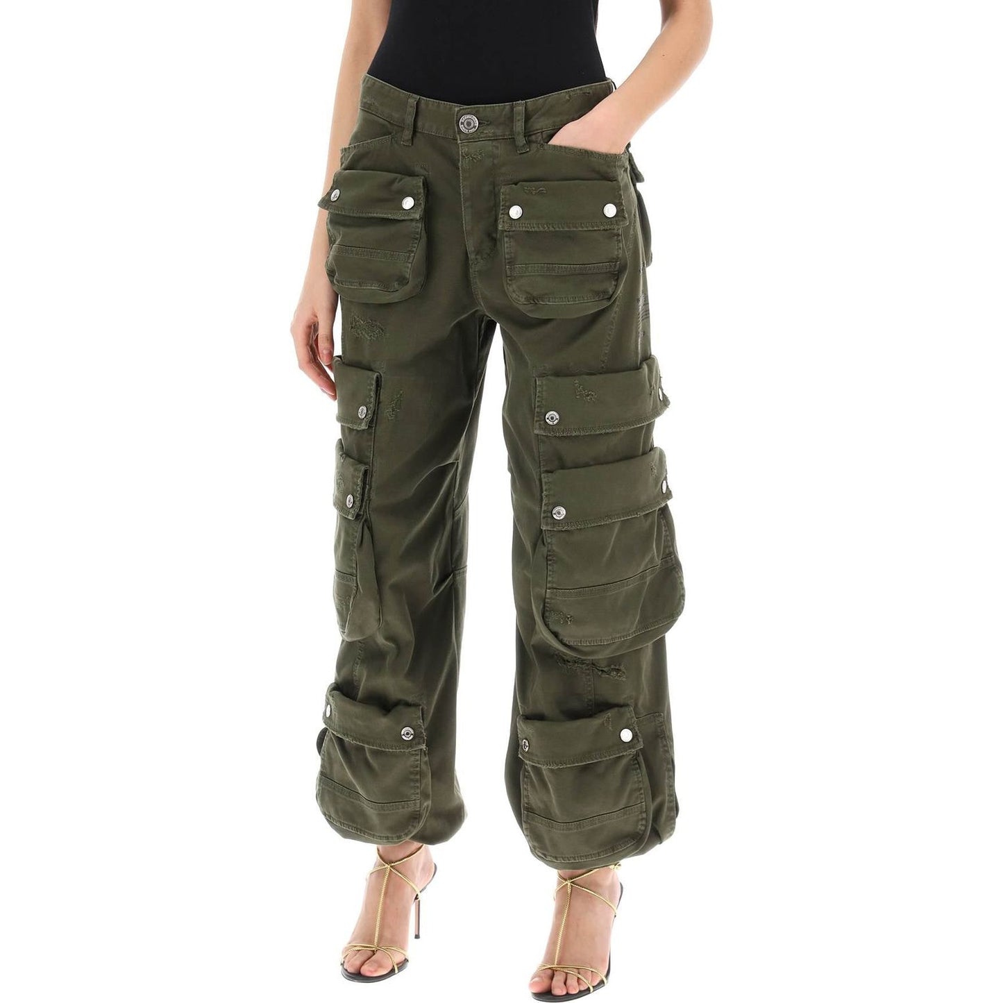 Dsquared2 wide leg cargo pants Trousers Dsquared2