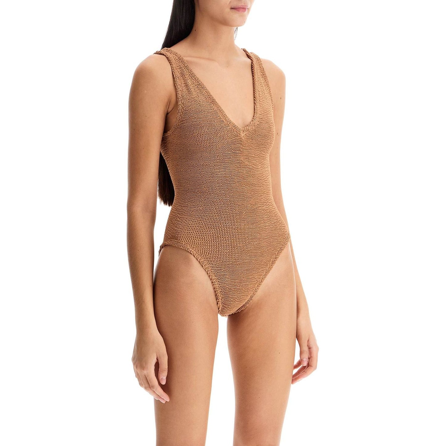 Hunza G. sadie metallic one-piece Beachwear & underwear Hunza G.