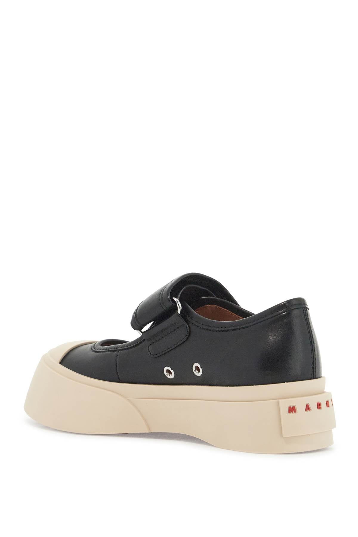 Marni Marni pablo mary jane nappa leather sneakers