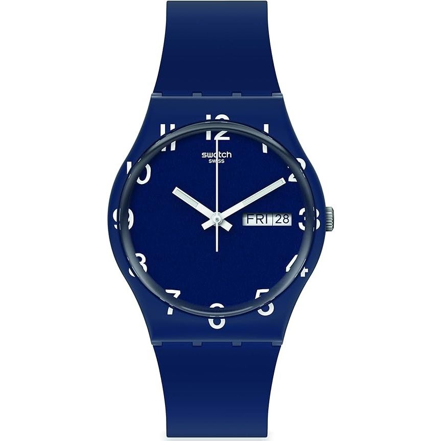 SWATCH Mod. OVER BLUE READY STOCKED WATCHES,Unisex,Wristwatch