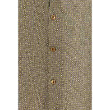 Saint Laurent Multicolor Silk Pattern Shirt