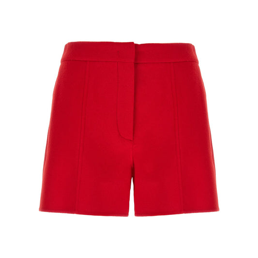 Sportmax Multicolor Virgin Wool Bermuda Shorts