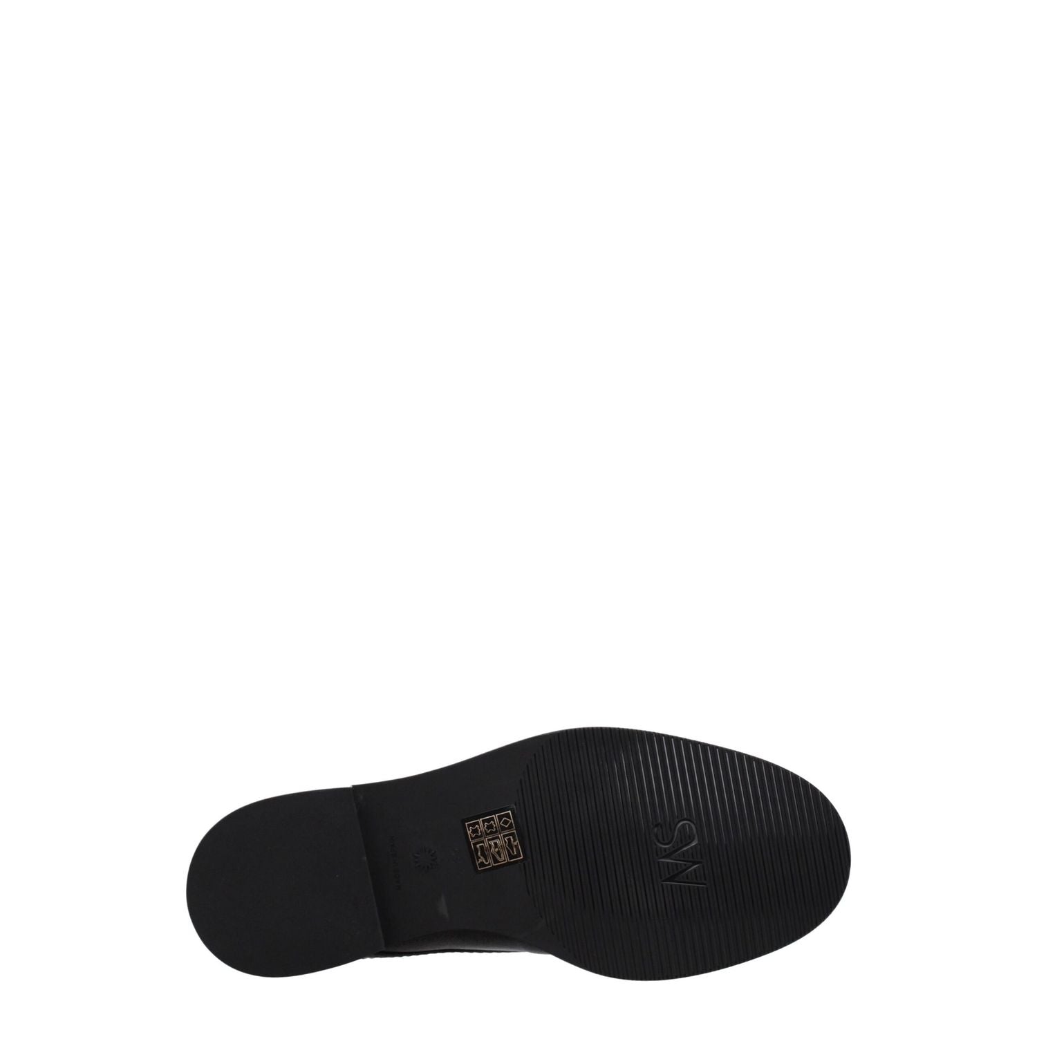 Stuart Weitzman Black Leather Oxfords And Derbies