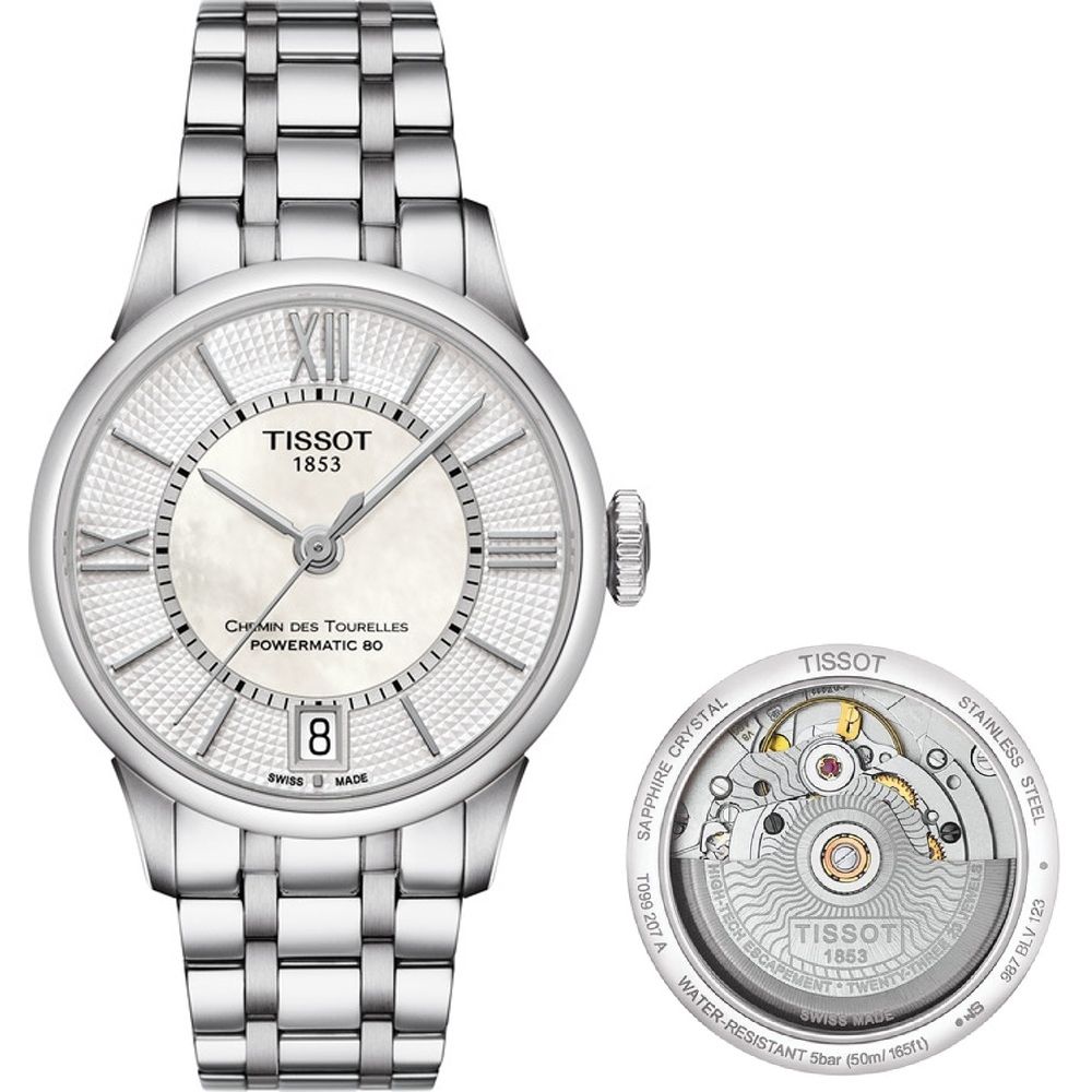 TISSOT Mod. CHEMIN DES TOURELLES POWERMATIC 80