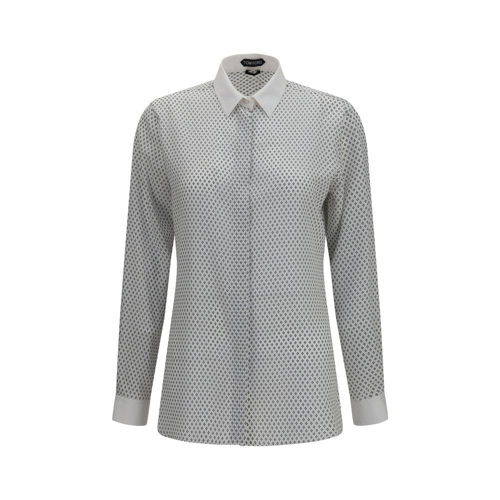 Tom Ford Multicolor Silk Pattern Shirt