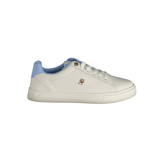 Tommy Hilfiger Azzurro Polyurethane Female Sneaker