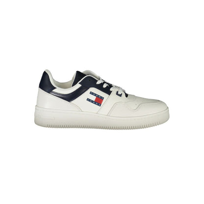 Tommy Hilfiger Blu Leather Men Sneaker