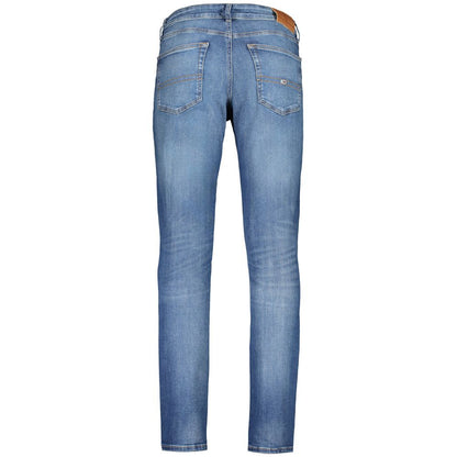 Tommy Hilfiger Blue Organic Cotton Men's Slim Jeans