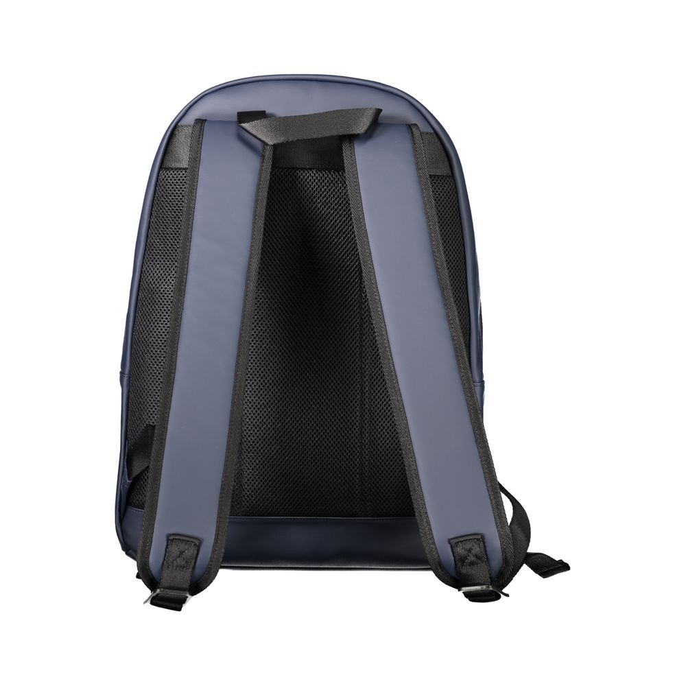Tommy Hilfiger Blue Polyurethane Men's Backpack