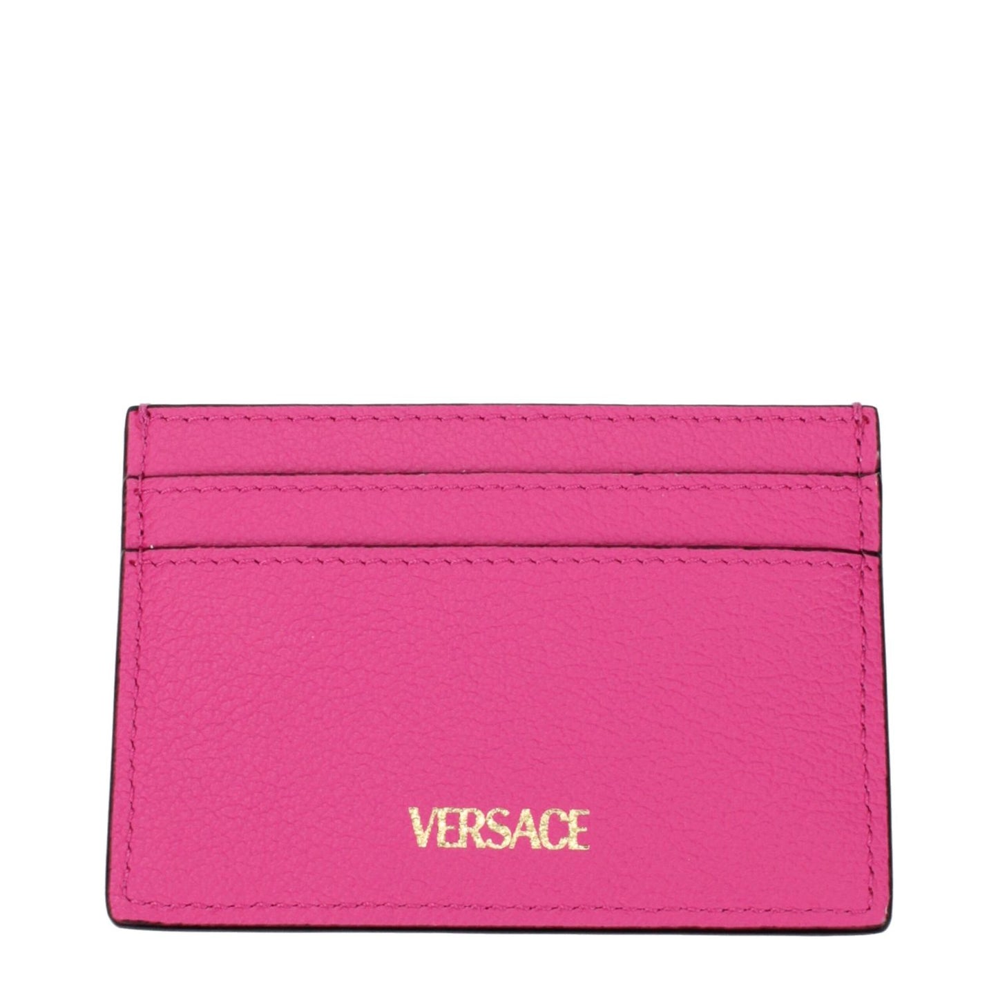 Versace Pink Leather Cardholder
