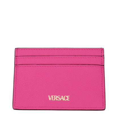 Versace Pink Leather Cardholder
