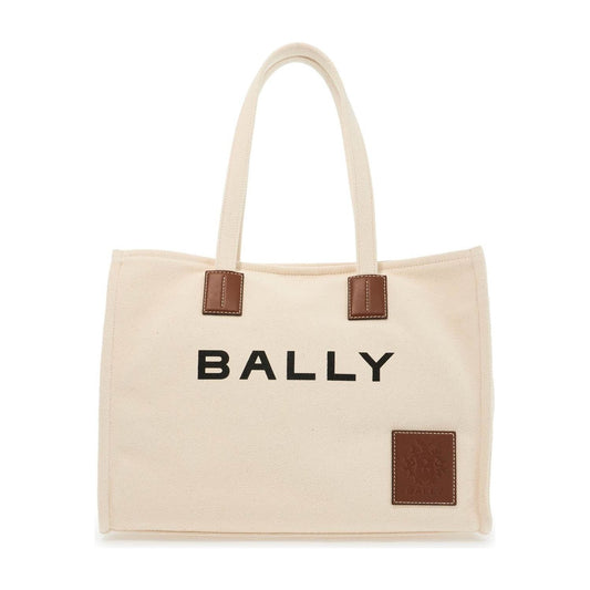 Bally east/west akelei canvas tote