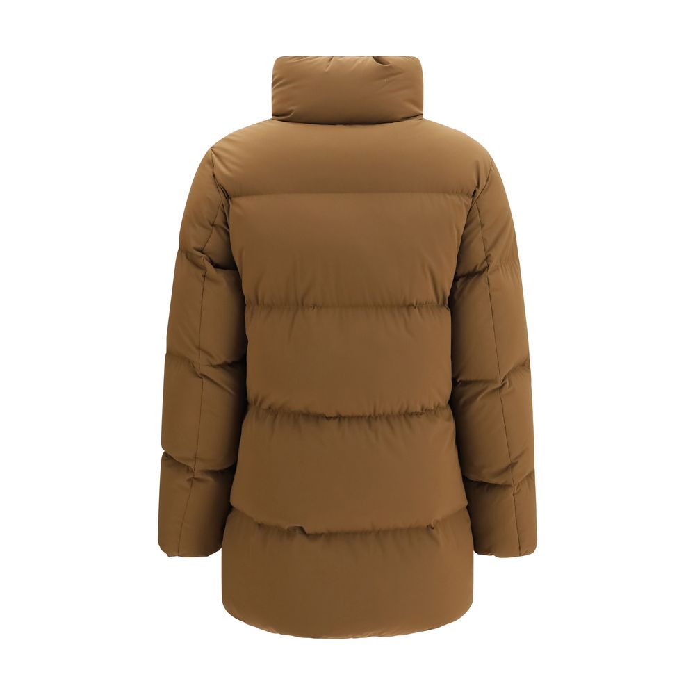 Woolrich Brown Goose Down Shell Jacket